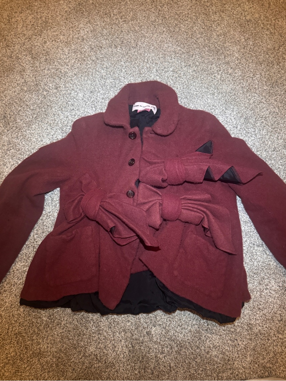 Comes des garçons jacket
